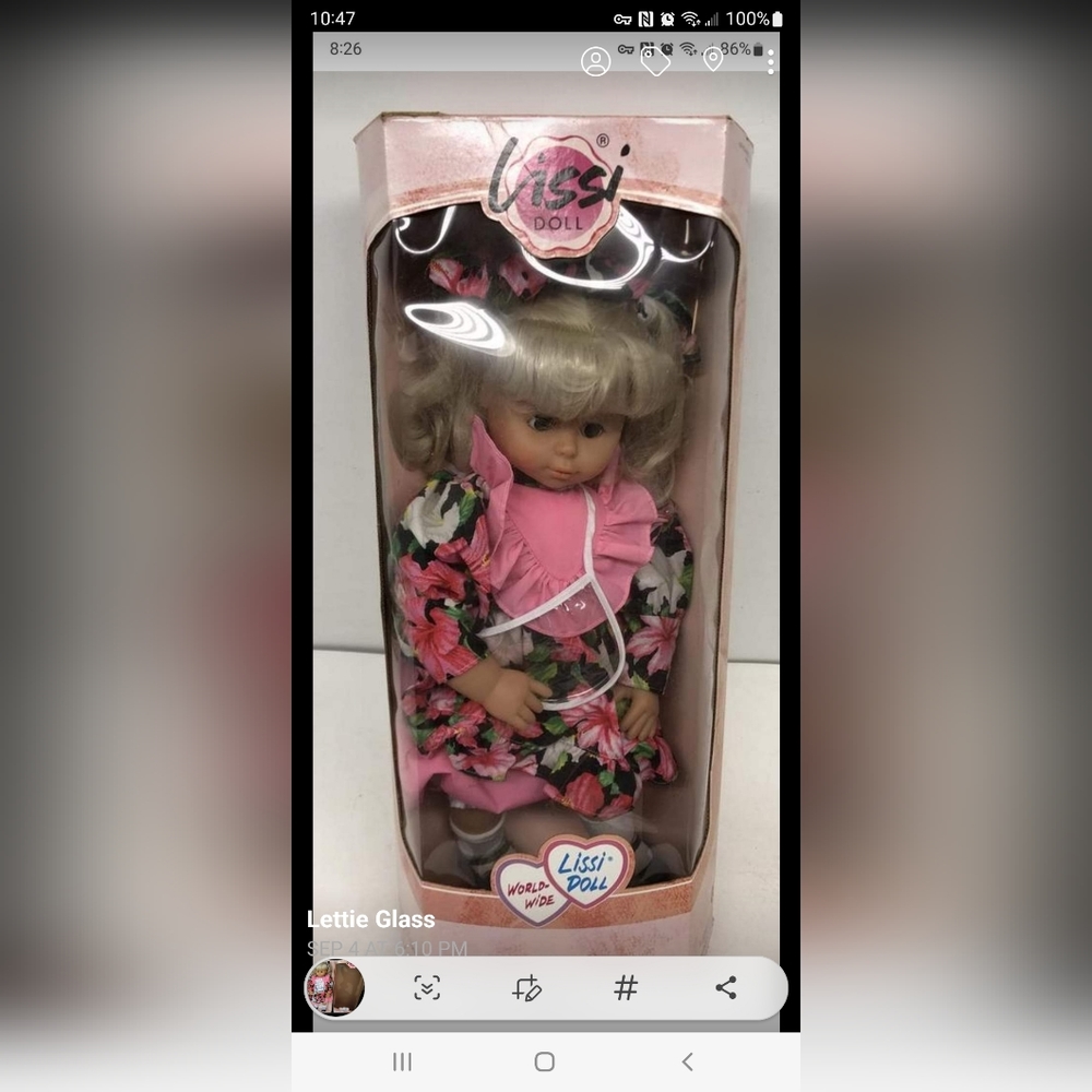 Vintage Lissi doll